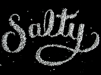 Salty Hand Lettering