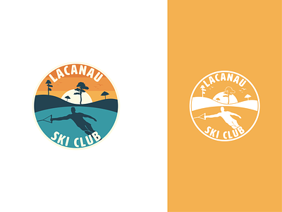 Lacanau Ski Club - Logo branding design illustrator logo logo design logotype design vector