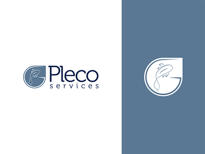 Pleco Services - Logo branding design illustrator logo logo design logotype design vector