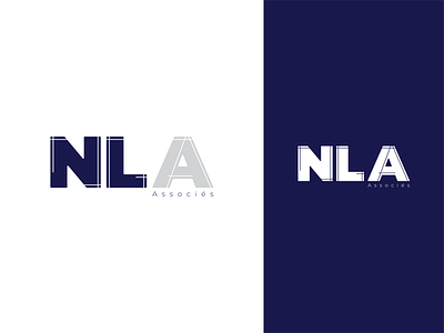 NLA - Logo branding design illustrator logo logo design logotype design vector