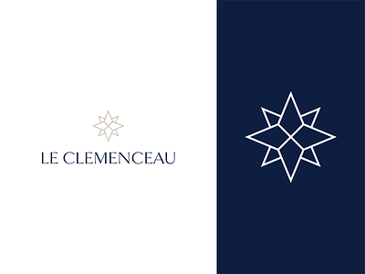 Le Clemenceau - Logo branding design illustrator logo logo design logotype design vector
