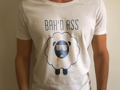 Bah'd Ass T-Shirt sheep tshirt