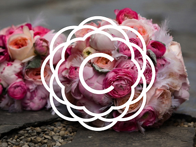 Calyx Floral Design Logo calyx floral flower icon logo symmetry