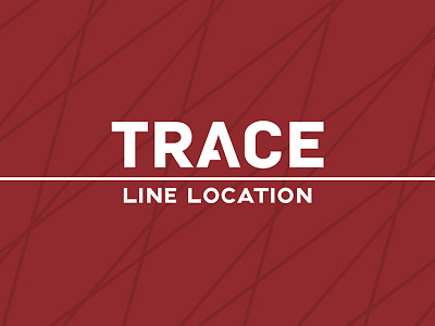 Trace Line Location Logo line location lines trace