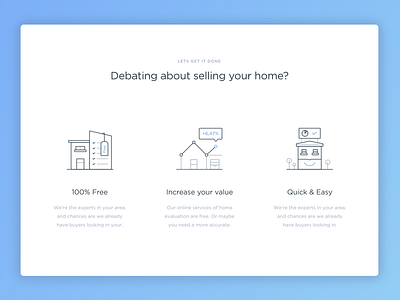 Quick tour of the house hero home illustration interface landing page search ui ux