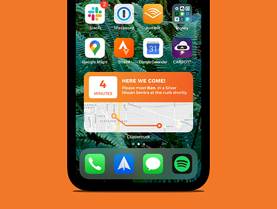 iOS14 Homescreen Widget app icon apple clustertruck home screen indiana indianapolis ios ios14 iphone mobile ui widget wwdc wwdc2020