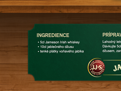 Jameson - ingredients