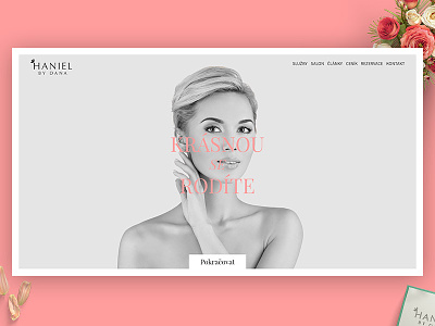 Haniel – Designed for Beauty beauty clean czech flowers grey haniel pink salon web woman