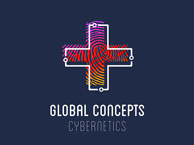 Global Concepts Cybernetics color illustration logo logo design medical