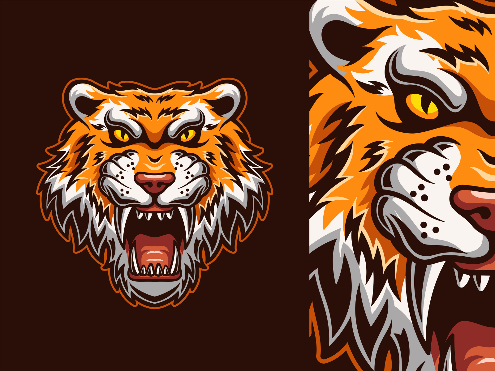 Tiger by teamhoreSTD on Dribbble