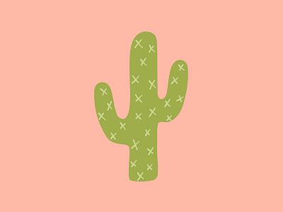 Cactus Magnet cactus illustration magnet sticker mule
