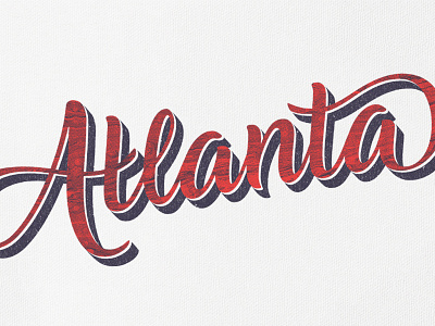 Atlanta atlanta falcons halftone handlettering illustration super bowl texture type typography