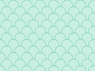 Seafoam Fish Scale Pattern fish green mint pattern scale seafoam subtle