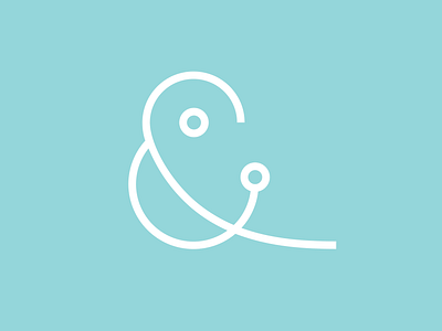 Alien Ampersand alien ampersand and circles lettering lines