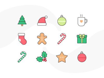 Christmas icons
