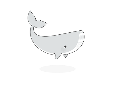 Darwin the Whale baleine illustration whale