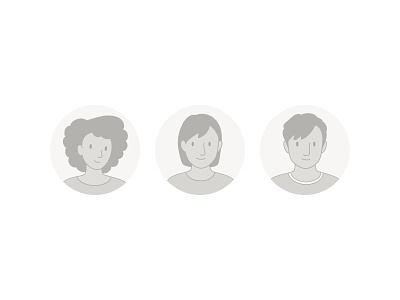 User placeholders icon illustration man picture placeholders portrait profile users woman
