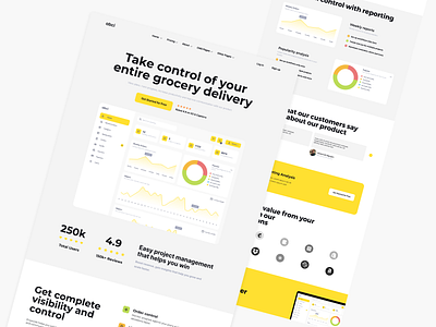 Food delivery Web Dasboard