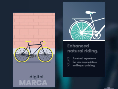 Cycle: Branding @brand @branding @illustrator @photoshop app design flat vector web
