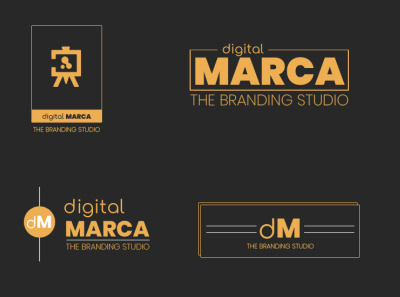 MARCA: Branding Options @brand @branding @illustrator @photoshop branding design flat illustration logo vector