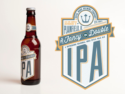 IPA Label beer label logo packaging