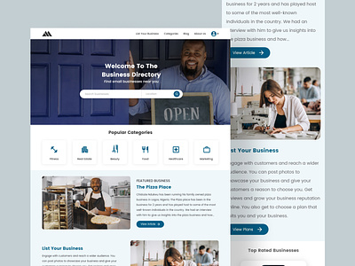 BiznessPlus Website adobex design graphic design ui user experience user interface ux web website