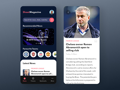 Shoot Magazine Football News App