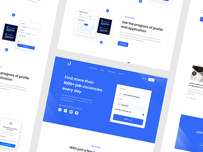 Job Finder Landing Page