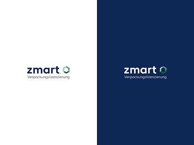 ZMART – Branding and Redesign branding design logo recycling simple typography