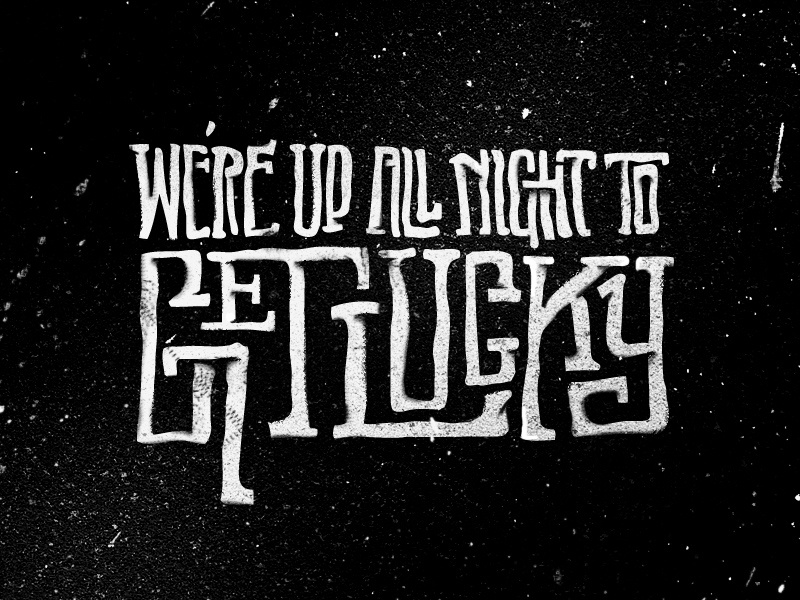 We