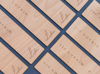 Lufkin Logotype logo design lucky lettering script typography type logo logotype lufkin