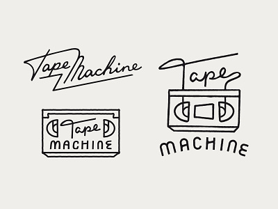 Tape Machine Logo Variations