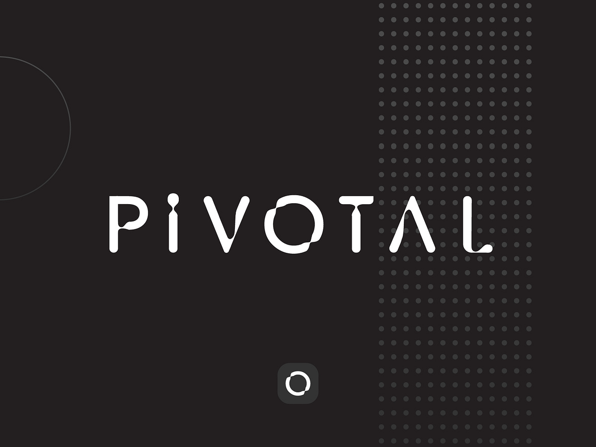 Pivotal Logotype Concept by Wells Collins on Dribbble