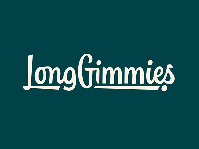 Long Gimmies Golf Wordmark
