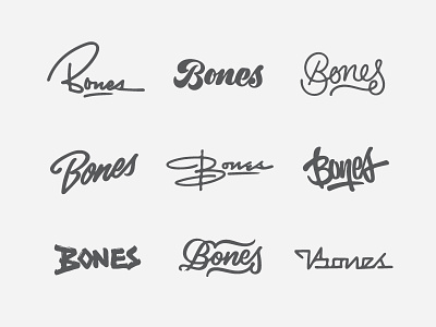 Bones Logotype Thumbs