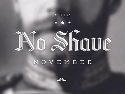 We're So Close! blackletter november shave