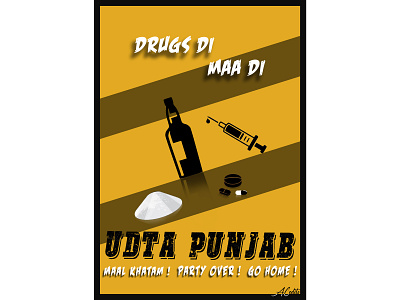 Minimalist Poster - Udta Punjab