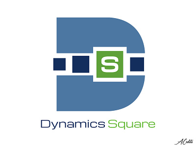 Logo Concept - Dynamics Square company logo corporate logo firm logo illustrator logo logo concept logo design organisation logo photoshop vector logo