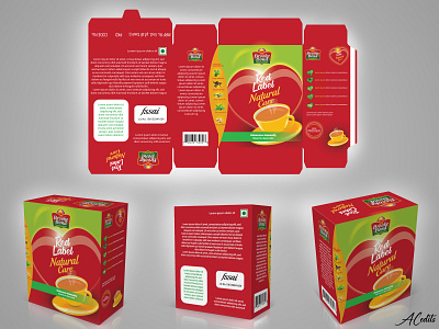 Packaging Design - Red Label