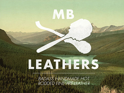 Leather logo hipster logo tools vintage white