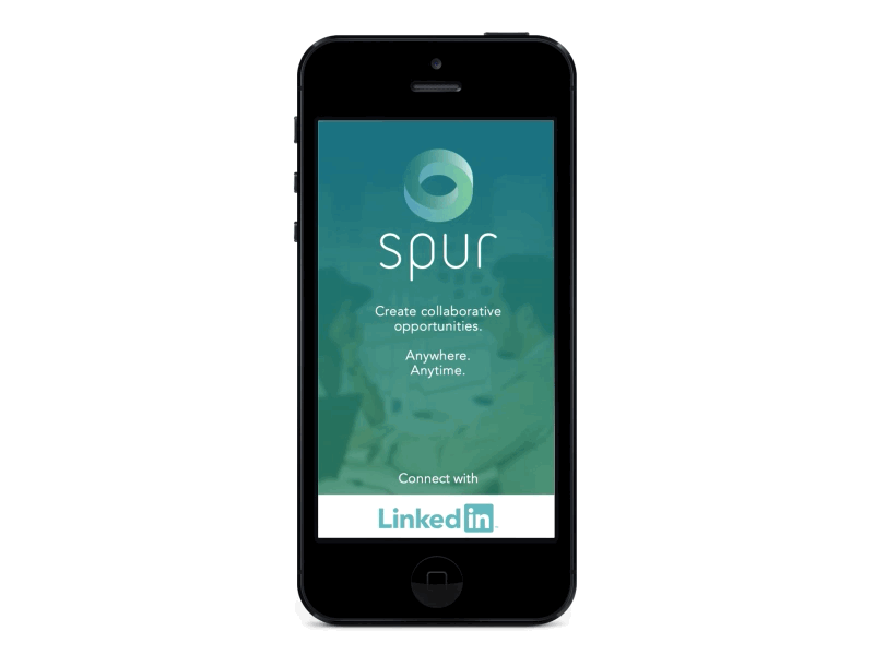 Spur demo animation app flat gif mobile