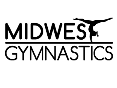 Midwest gymnastics gymnastics logo midwest