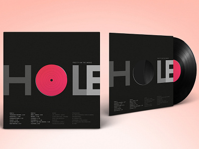 Pretty on the Inside by Hole vinyl cover concept