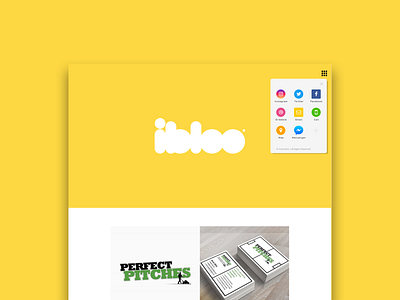 Minimal web design brand minimal web website yellow