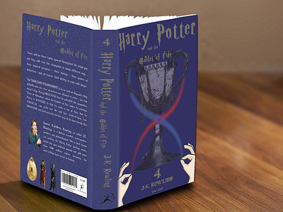 Book Cover Redesigned - Harry Potter