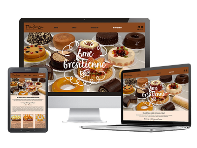 WebPage Redesign - Padoca Pâtisserie