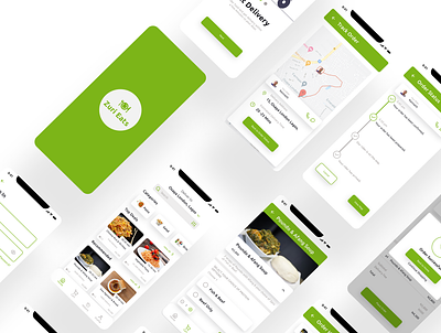 Food Delivery App delivery design figma food mobileapp ui ux uidesign uxdesign