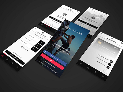 Push Doctor Redesign app design redesign ui ux
