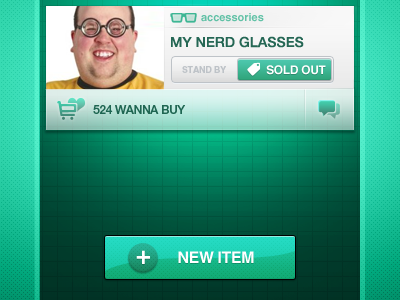 Sold out | my accessories android app geek interface ios iphone mobile mobile site nerd ui