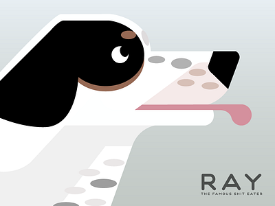 My dog Ray branding character design dog greece illustration typography